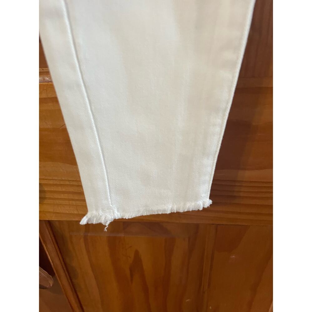 SER.O.YA Womens white Maya mid rise skinny jeans size 25 NWT - Picture 6 of 10